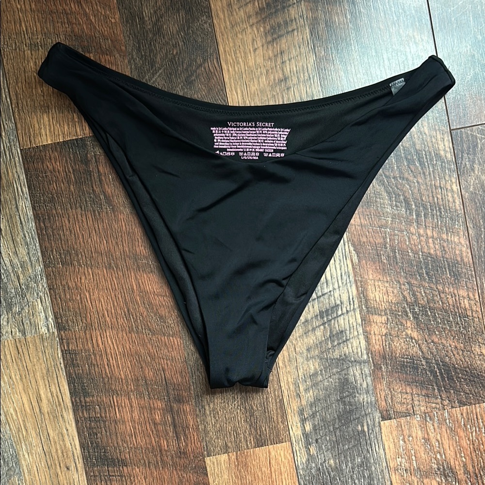 Victoria's Secret Black Cheeky Swimsuit bottom